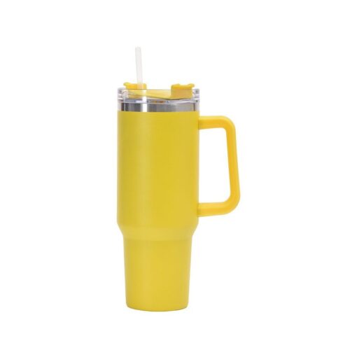 Personalized Outdoor Tumbler Bottle with Handle and Straw with lid - Image 4