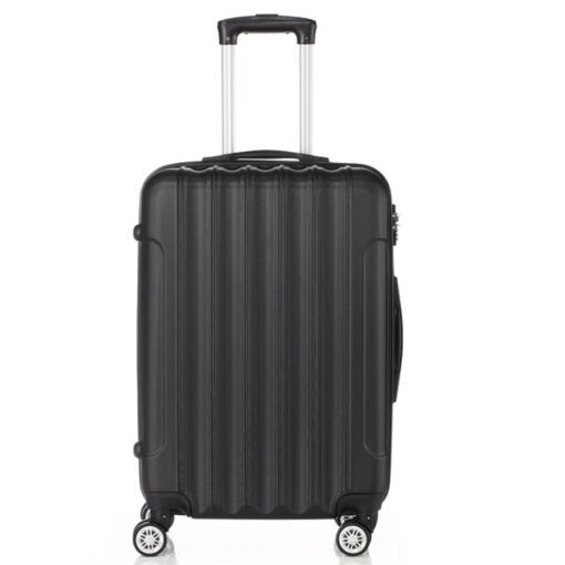 3-in-1 Multifunctional Large Capacity Traveling Storage Suitcase Black - Image 14