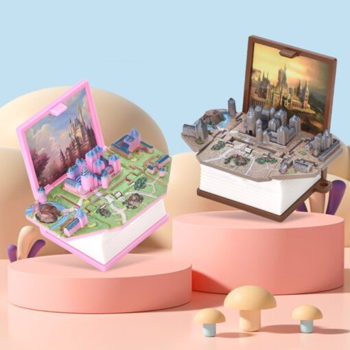 Pop Up 3D Mini Book Keychain - Image 22