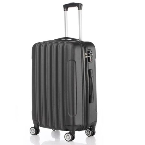 3-in-1 Multifunctional Large Capacity Traveling Storage Suitcase Black - Image 17