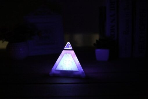 LED Colour Changing Digital Alarm - Image 6