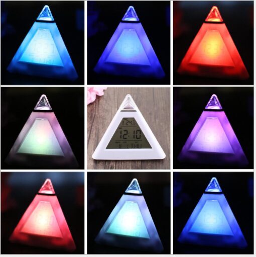 LED Colour Changing Digital Alarm - Image 13