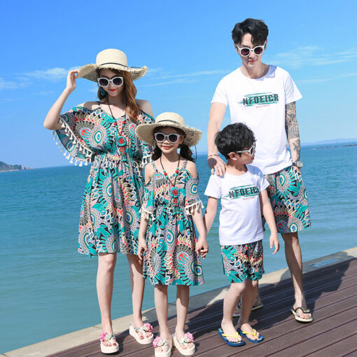 Summer Family Matching Outfits - Image 2