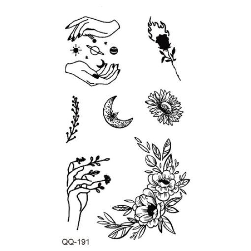 Assorted Temporary Tattoos Stickers - Image 4