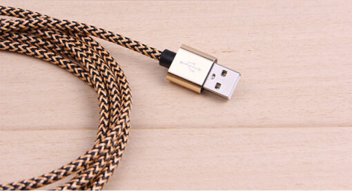 6 or 12 In Pack 1M Braided Universal USB Cables Compatible with Apple Products - Image 7