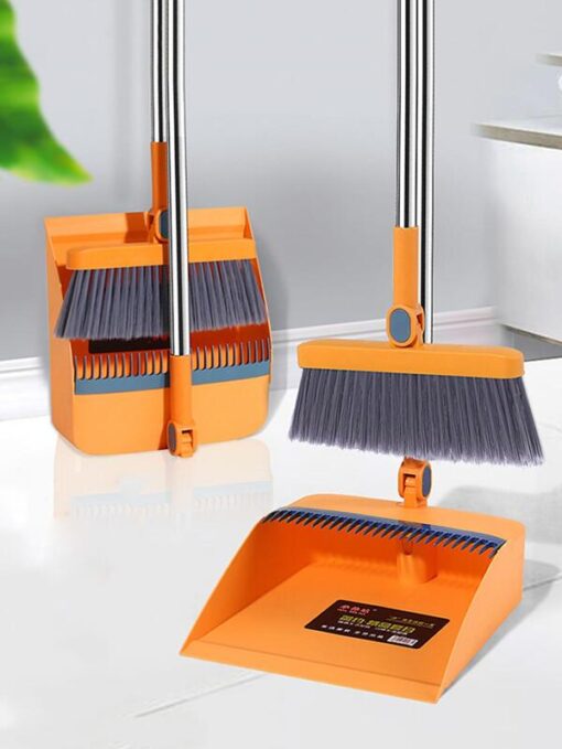 Broom and Foldable Dustpan Set - Image 8