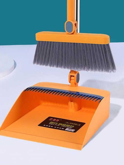 Broom and Foldable Dustpan Set - Image 6