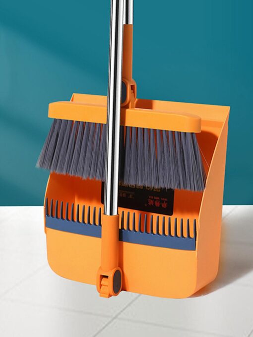 Broom and Foldable Dustpan Set - Image 9