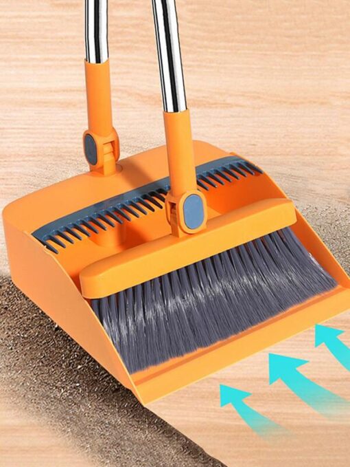 Broom and Foldable Dustpan Set - Image 7