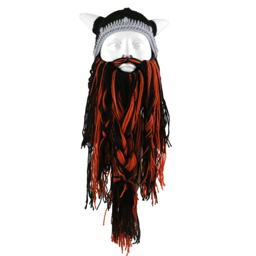 Funny Knit Hat Beard Facemask - Image 7