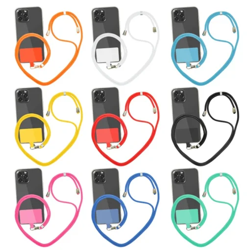 Solid Colour Mobile Phone Lanyard - Image 17