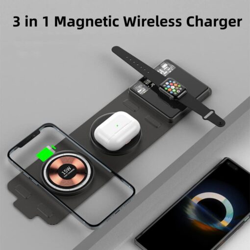 Foldable Travel Wireless Charger Station - Image 12