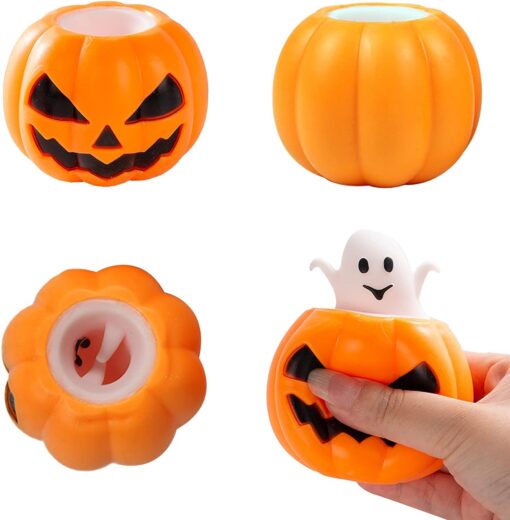 Halloween Pumpkin Stress Ball - Image 4