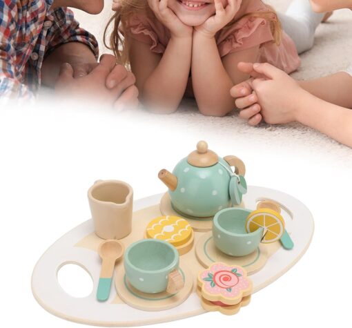 Children Wooden Kitchen Toy Sets - Image 6