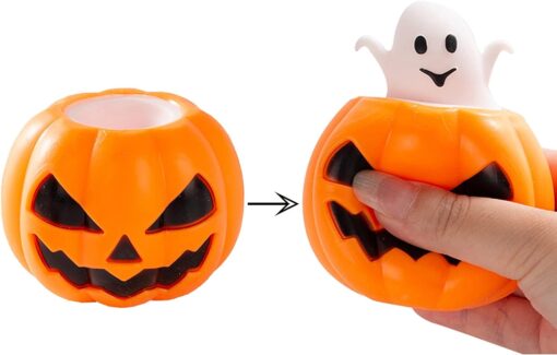 Halloween Pumpkin Stress Ball - Image 2