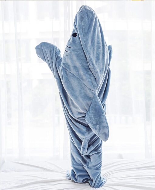 Flannel Shark Blanket - Image 2