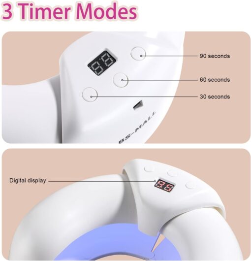 U Shape UV LED Nail Lamp - Image 9