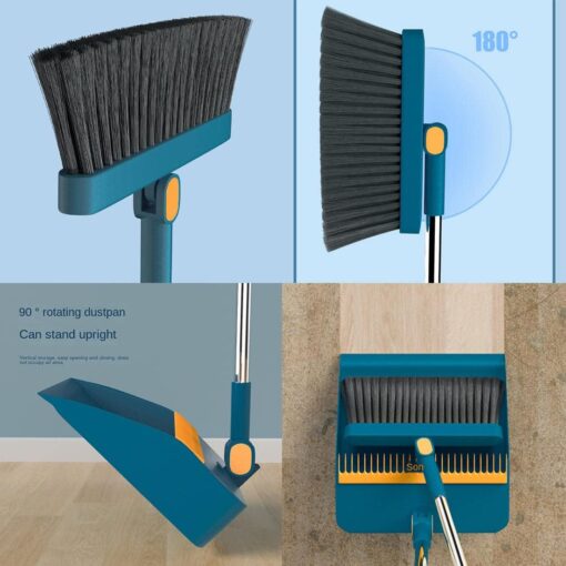 Broom and Foldable Dustpan Set - Image 17