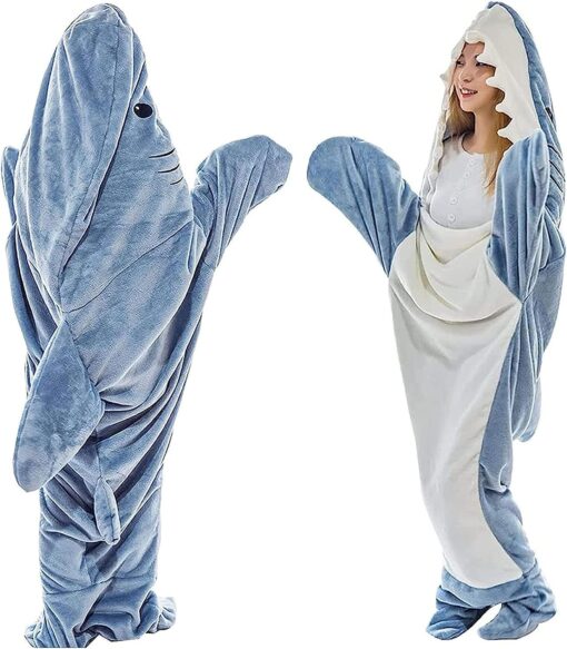 Flannel Shark Blanket - Image 5