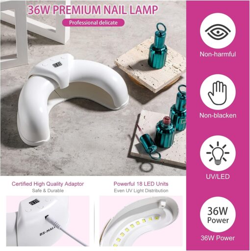 U Shape UV LED Nail Lamp - Image 14