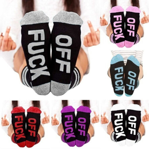 Unisex F-Word Crew Socks - Image 3