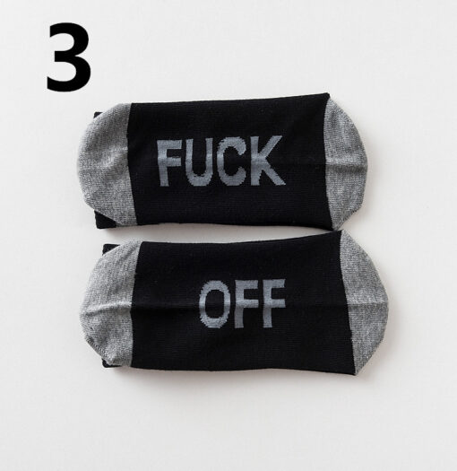 Unisex F-Word Crew Socks - Image 11