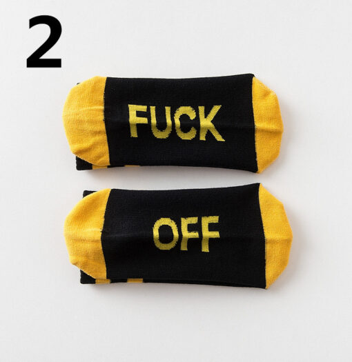 Unisex F-Word Crew Socks - Image 12