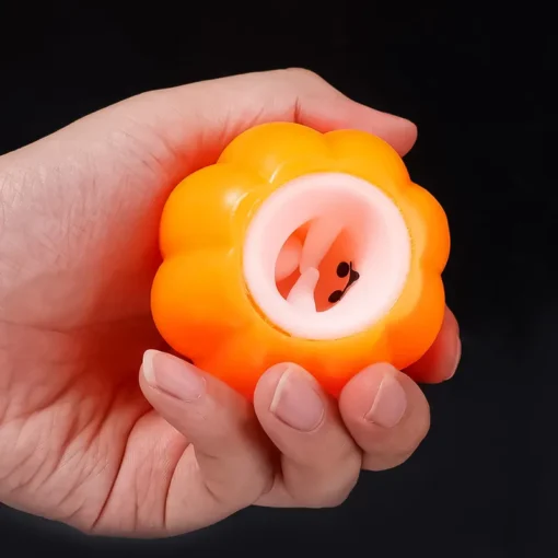 Halloween Pumpkin Stress Ball - Image 5