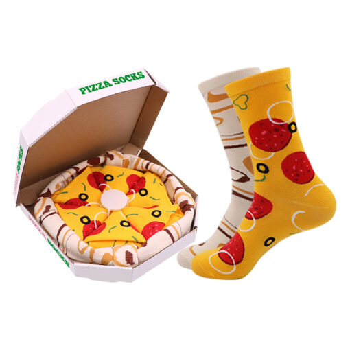 Pizza Socks in Pizza Box - Image 14