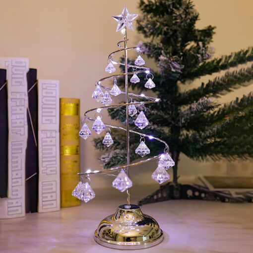 Crystal Christmas Tree Table Lamp - Image 17