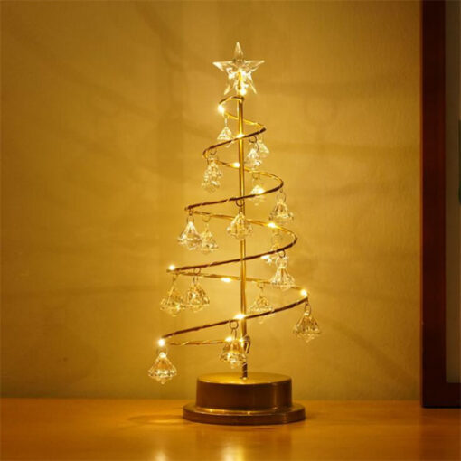 Crystal Christmas Tree Table Lamp - Image 18