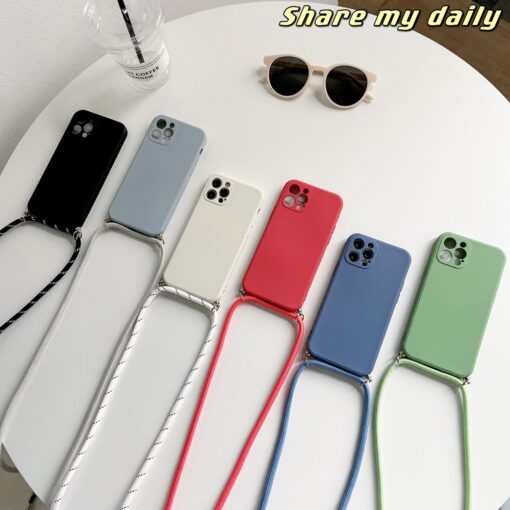 Crossbody Phone Case with Lanyard - iPhone 13 & 14 Series - Image 3