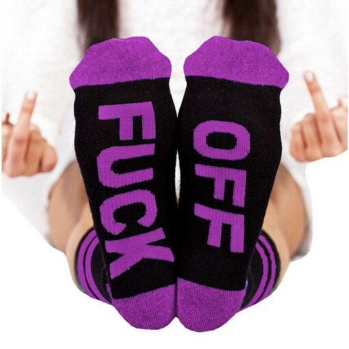 Unisex F-Word Crew Socks - Image 14