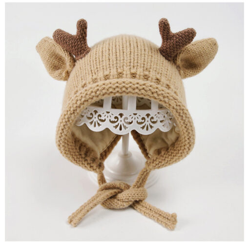 Reindeer Baby Knitted Hat - Image 17