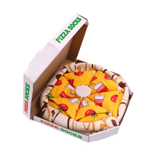 Pizza Socks in Pizza Box - Image 8