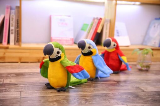 Talking Parrot Plush Toy - Image 3