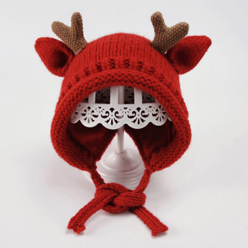 Reindeer Baby Knitted Hat - Image 19