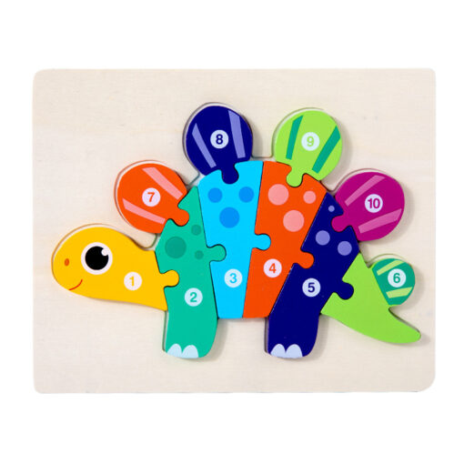 3D Toddler Jigsaw Wooden Puzzles Toys - Image 11