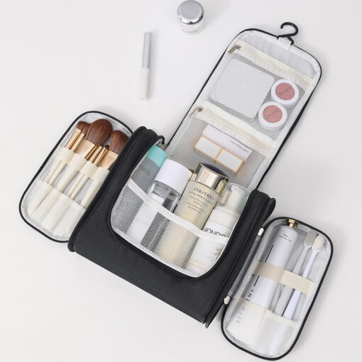 One or Two Multi-Compartment Waterproof Toiletry Bags - Image 5