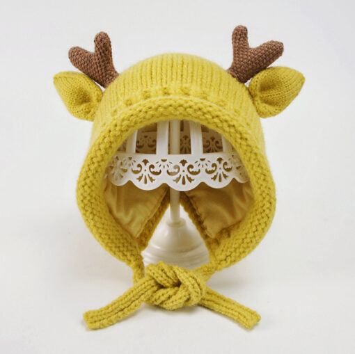 Reindeer Baby Knitted Hat - Image 20