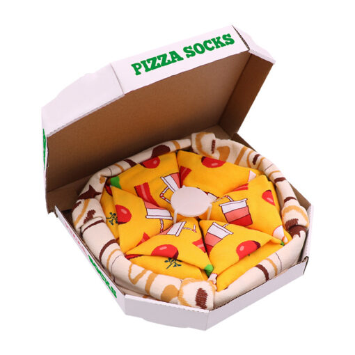 Pizza Socks in Pizza Box - Image 6