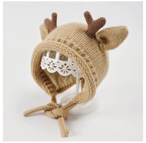 Reindeer Baby Knitted Hat - Image 18