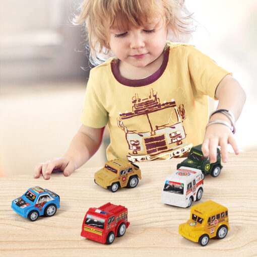 24 pcs Pull Back Toys Car Advent Calendar - Image 4