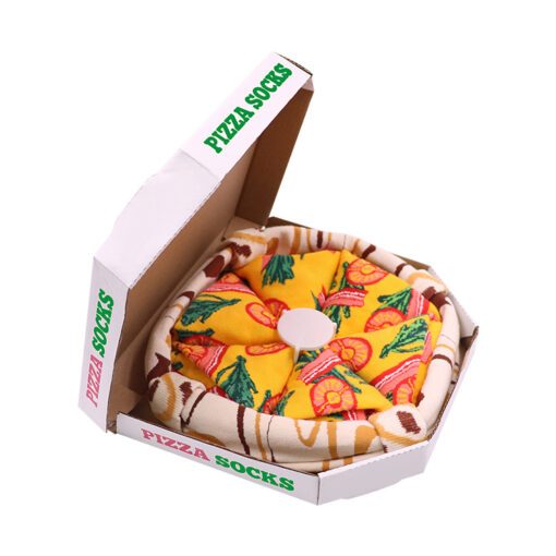 Pizza Socks in Pizza Box - Image 10