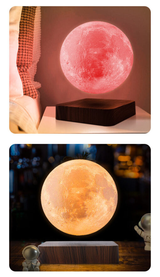 Levitating LED Moon Lamp - Image 7