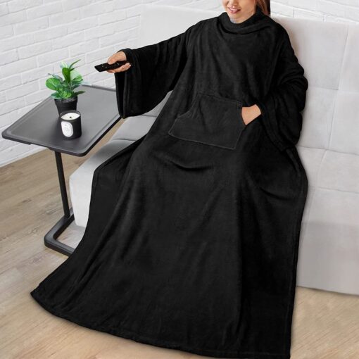 Deluxe Fleece Wearable Blanket - Image 6