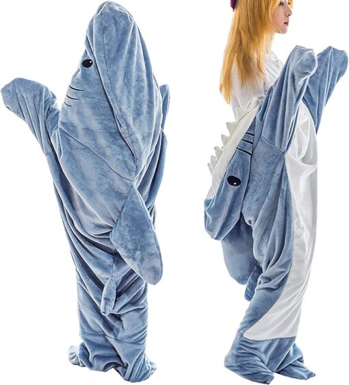 Flannel Shark Blanket