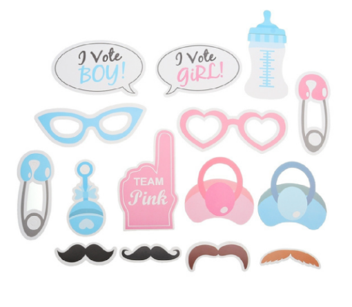 Baby Shower Boy or Girl Gender Reveal Party Balloon Game - Image 8