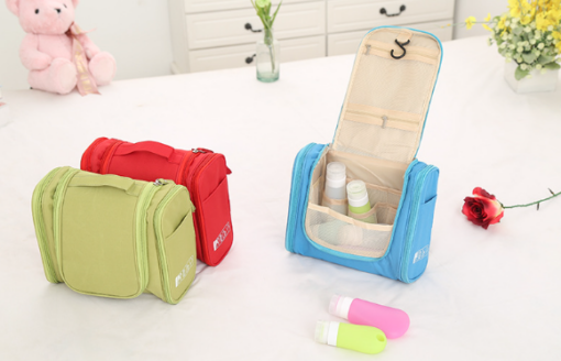 One or Two Multi-Compartment Waterproof Toiletry Bags - Image 8