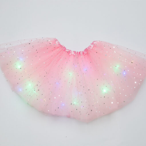 Girls Sparkle Layered Tulle Skirt - LED & Non-LED - Image 6